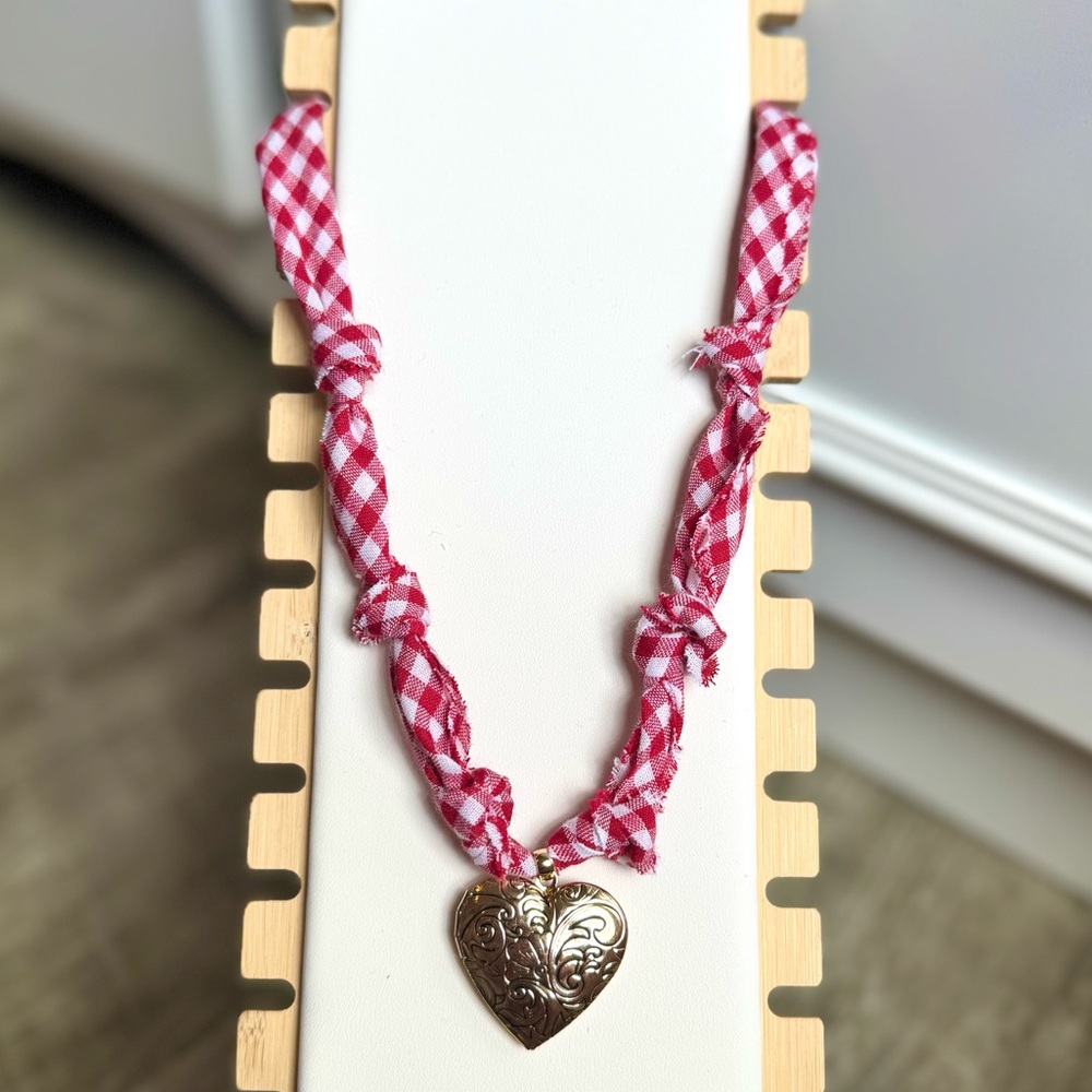 Bandana Charm Necklace